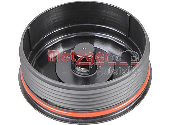 Cubierta, caja filtro de aceite (Cuerpo filtro de aceite) METZGER ref. 2370048
